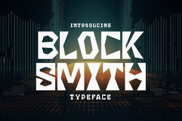 Blocksmith: A Bold Display Font for Impactful Web Design
