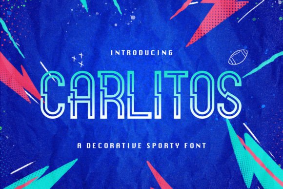 Carlitos Display Font for Handmade Creators