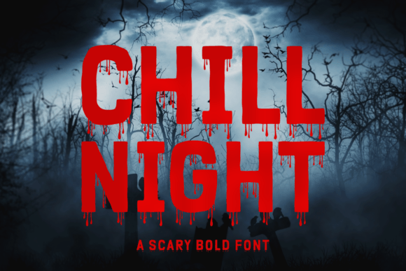 Chill Night Font: A Display Font That Actually Delivers