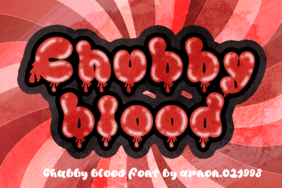Chubby Blood: A Display Font That Elevates Editorial Mood