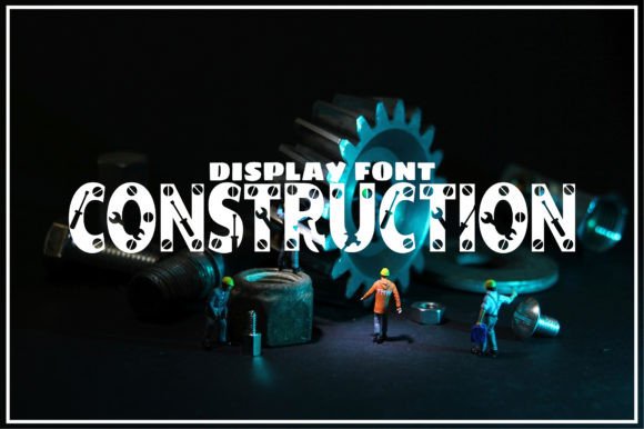 Construction Font for Bold Brand Messaging