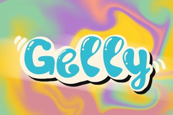 Cute Gelly: A Playful Display Font for Campaign-Ready Headlines