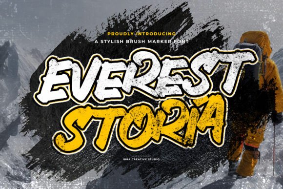 Everestoria: A Font for Editorial Character and Mood