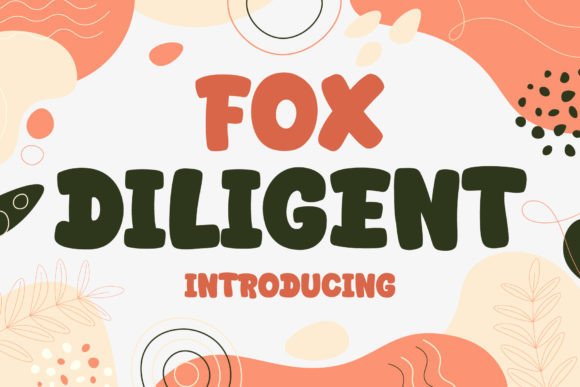 Fox Diligent Display Font for Bold Campaign Headlines