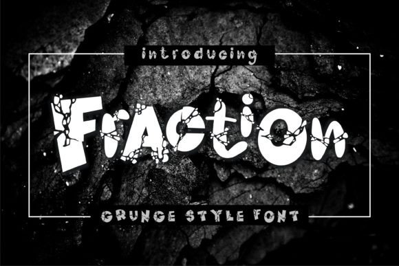 Fraction: A Display Font for Editorial Atmosphere