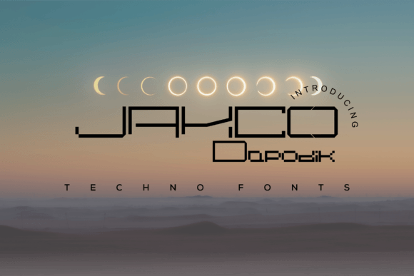 Jacko Dapodik: A Distinctive Display Font for Digital Branding