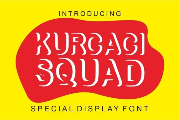 Kurcaci Squad: A Joyful Display Font for Playful Projects