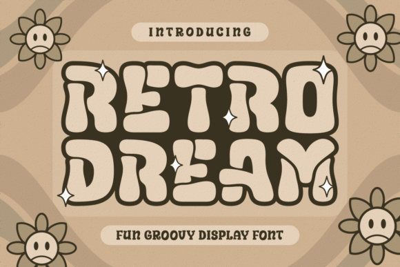 Retro Dream Font: Captivating Crafters with Vintage Charm