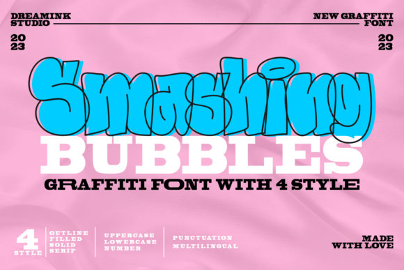 Smashing Bubbles Font for Playful, High-Impact Campaigns