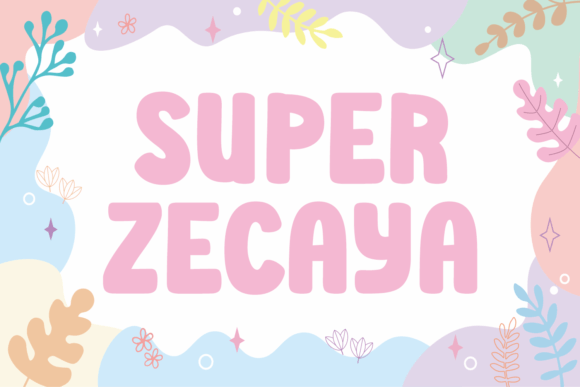 Super Zecaya: A Bold Display Font for Editorial Impact