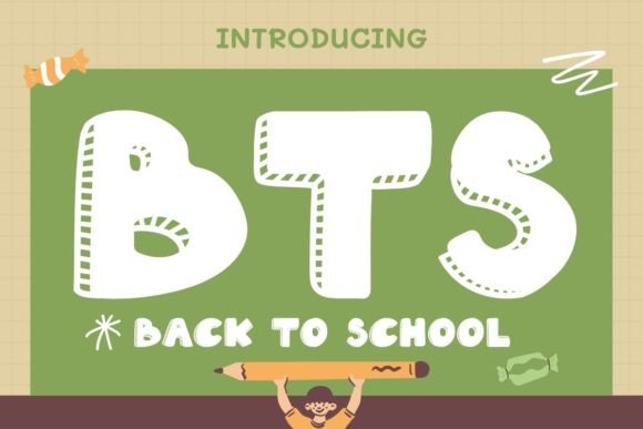 The Bts Font: A Playful Display Typeface for Editorial Design