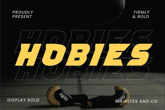 The Editorial Charm of Hobies Display Font