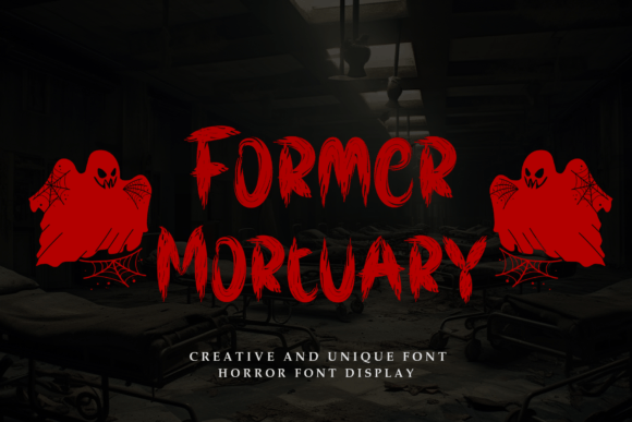 The Former Mortuary Font for Editorial Expression