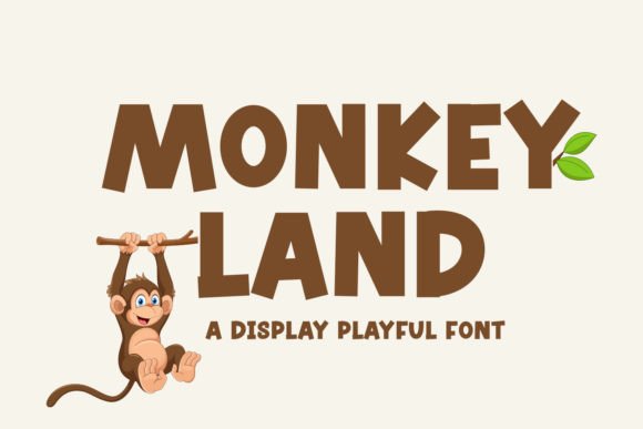The Monkey Land Font for Bold and Joyful Business Branding