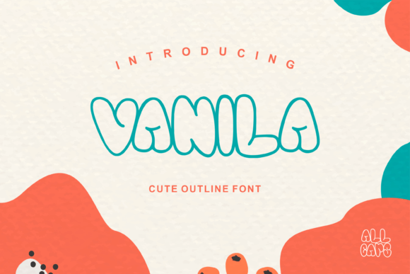 The Vanila Font: A Cheerful Typeface for Creative Business Branding