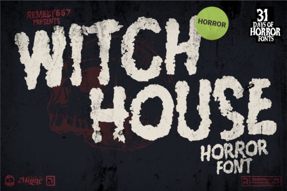 Witch House Font: The Dramatic Display Typeface for Bold Branding